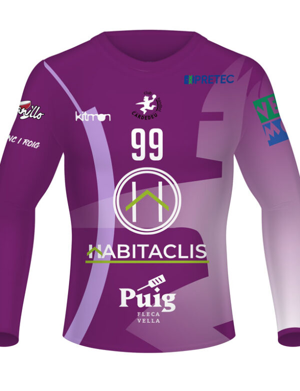 Equipació porter/a unisex lila