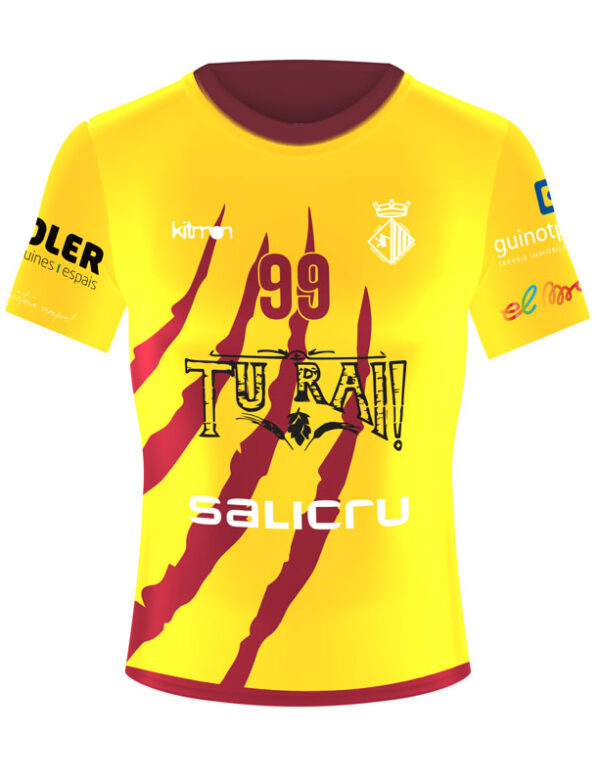 2a Equipació CH Sant Esteve porter/a màniga curta sense sponsors