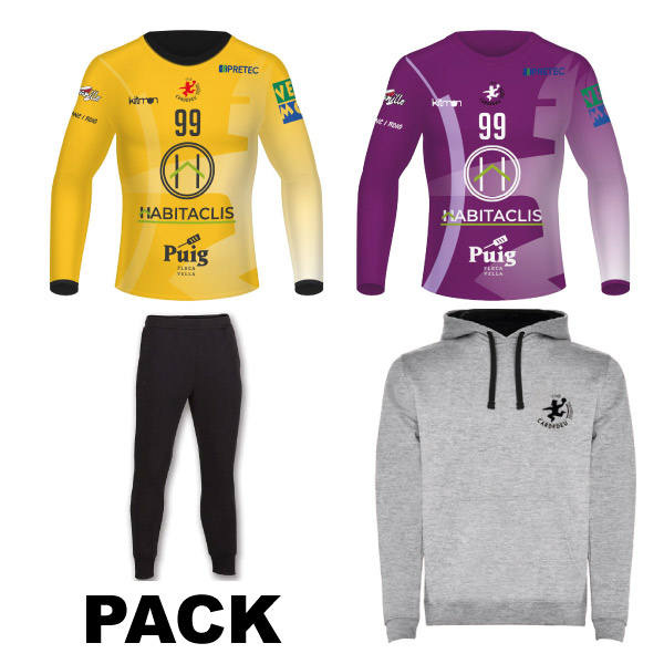 Pack equipació porter/a unisex