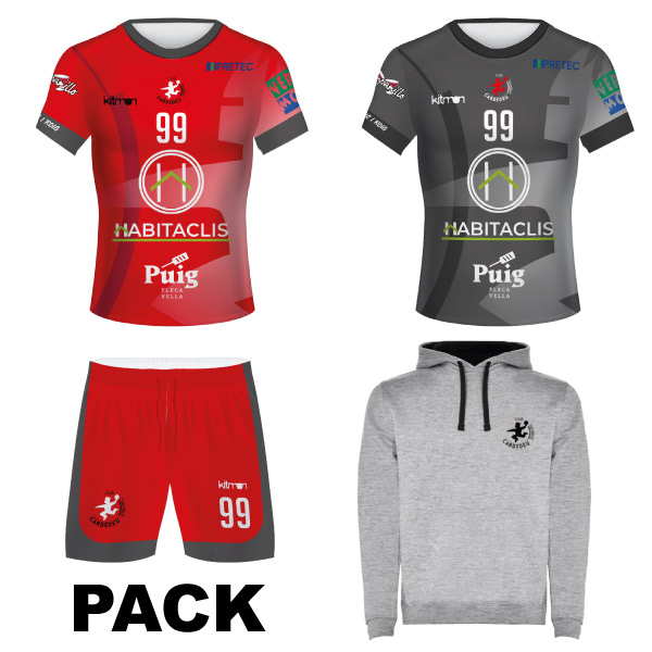 Pack equipació equipació femení